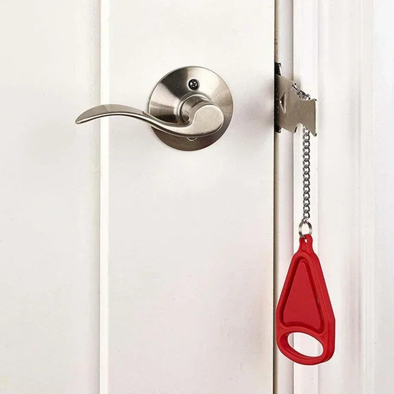1pc portable travel safety door lock