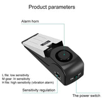 Wireless Door Stop Alarm - Portable security System