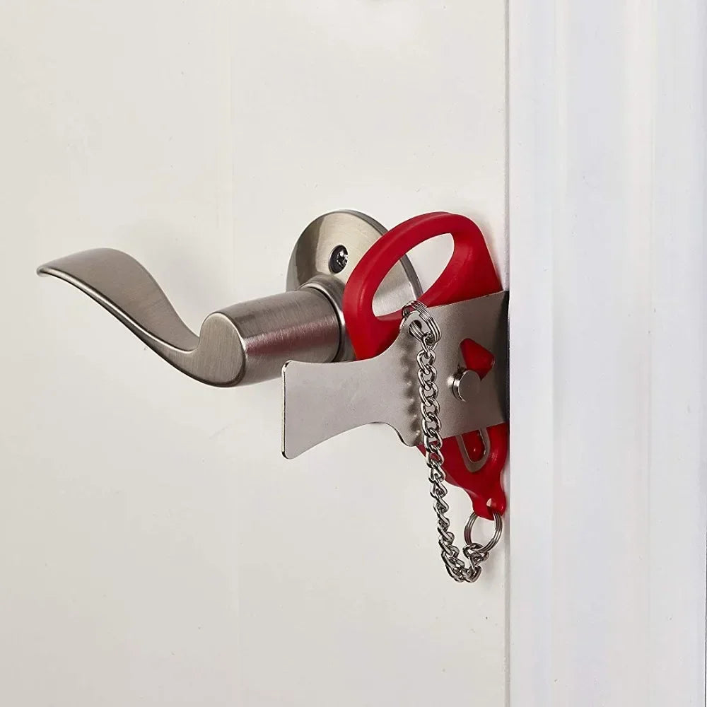 1pc portable travel safety door lock