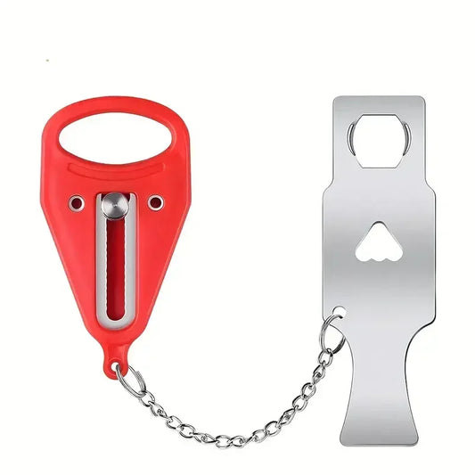 1pc portable travel safety door lock
