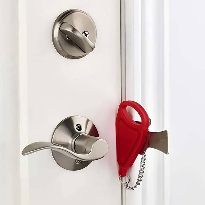 1pc portable travel safety door lock